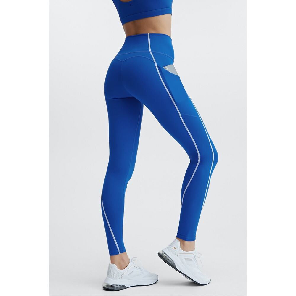 Fabletics Oasis Blue PureLuxe High-Waisted Pockets Legging - Picture 4 of 8